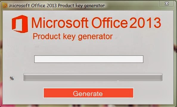 Microsoft Office 2013 License Key Generator